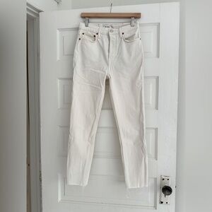 Re/Done high Rise ankle Crop